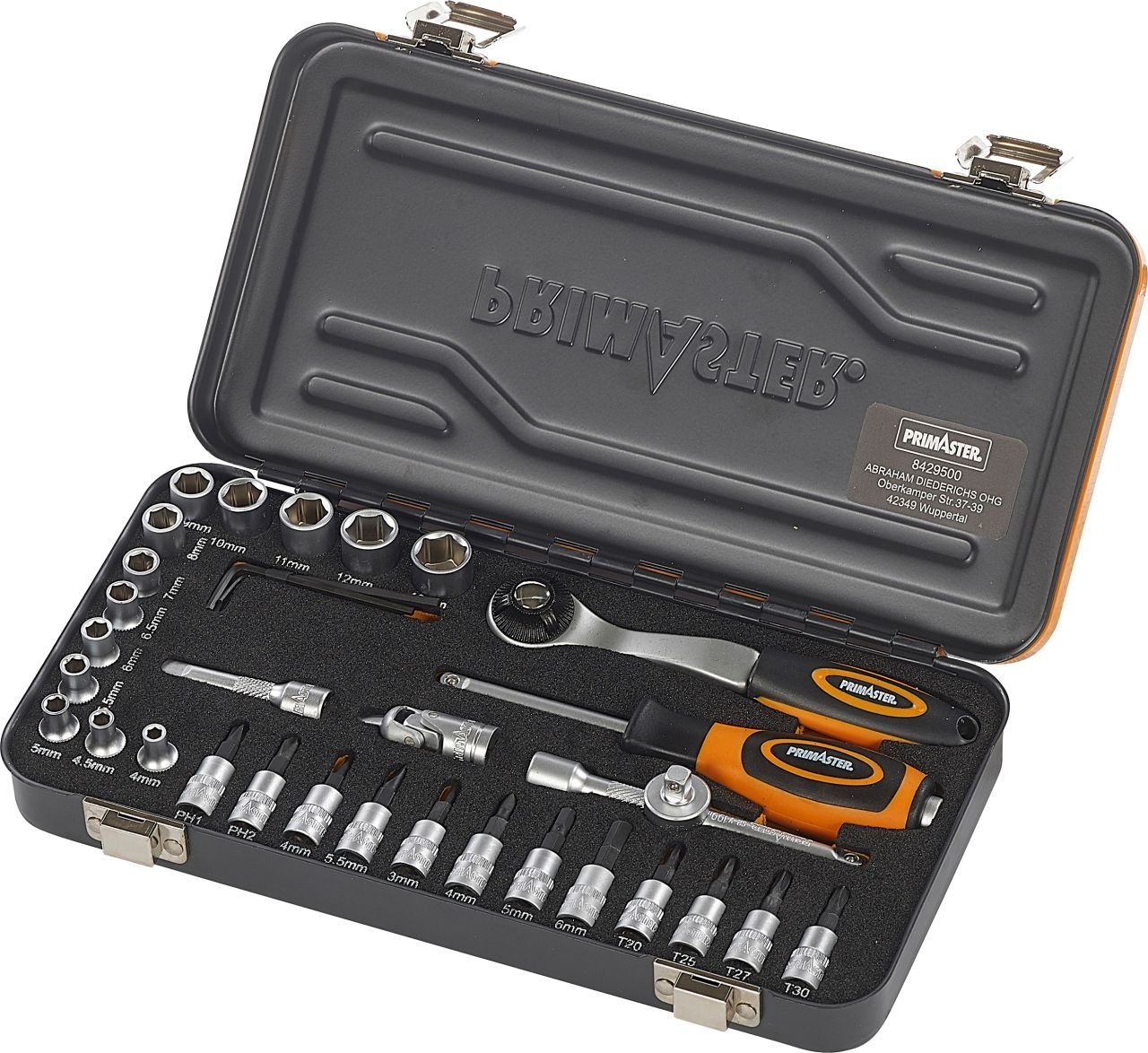 Primaster Steckschlüssel Primaster Mechaniker-Steckschlüssel-Set ST36 Primaster Steckschlüssel Primaster Mechaniker-Steckschlüssel-Set ST36 von Primaster