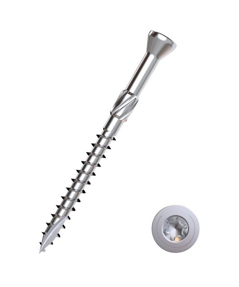 Primaster Terrassenschraube Primaster Terrassenschrauben TX25 Ø 5,0 x 60 mm Primaster Terrassenschraube Primaster Terrassenschrauben TX25 Ø 5,0 x 60 mm von Primaster