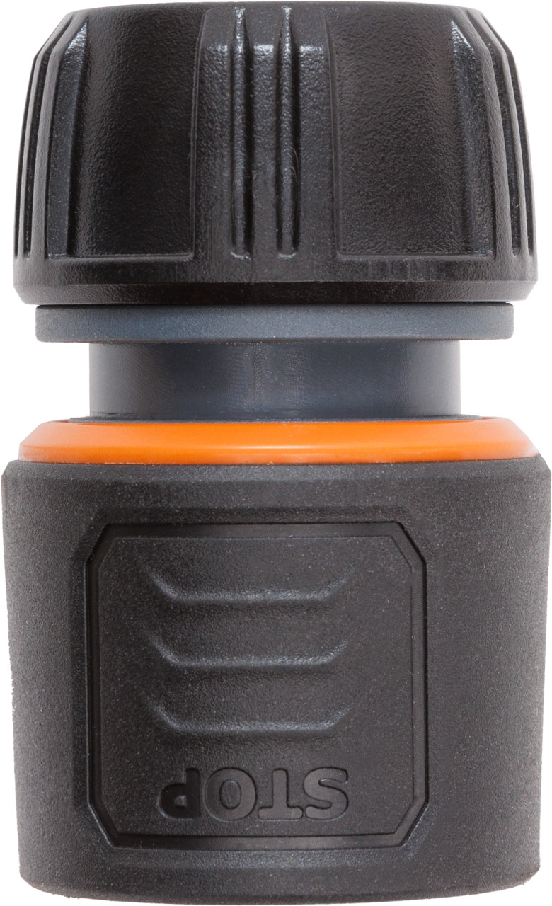 Primaster Übergangsstück Schlauchverbinder für Gartenschlauch mit Wasserstop Ø 12 mm von Primaster