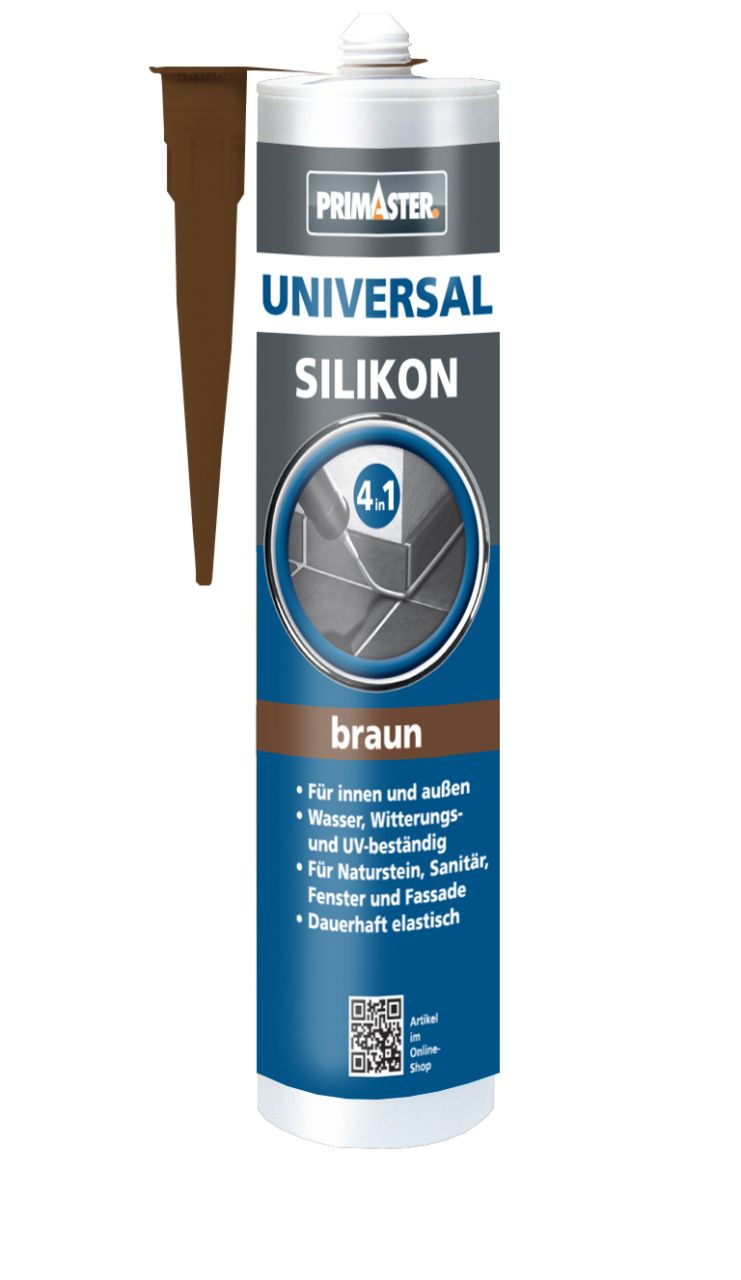 Primaster Universal Silikon 4 in1 braun 300 ml von Primaster