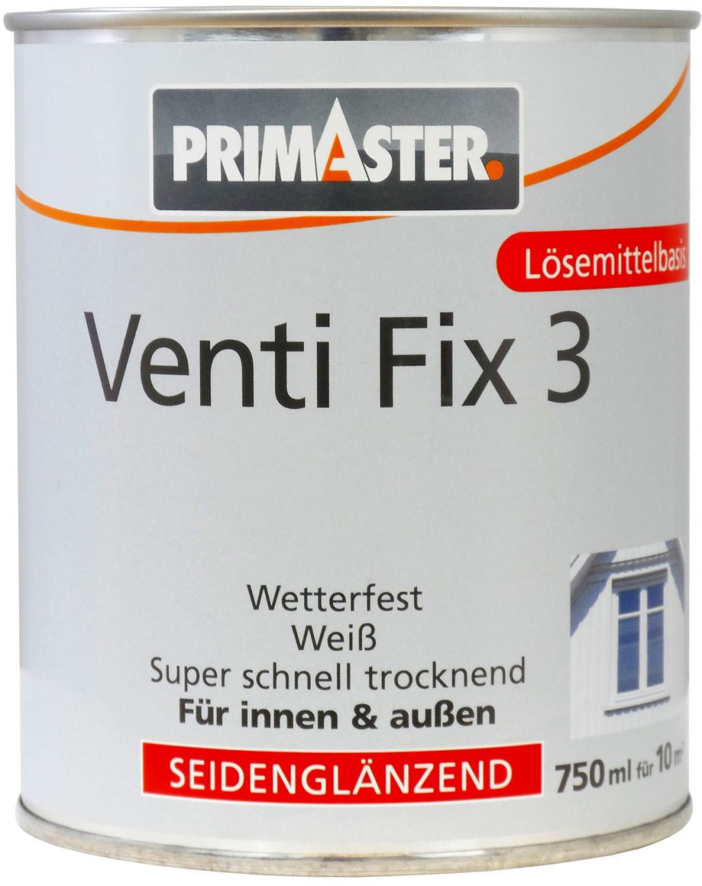 Primaster Venti Fix 3 750 ml weiß seidenglänzend von Primaster