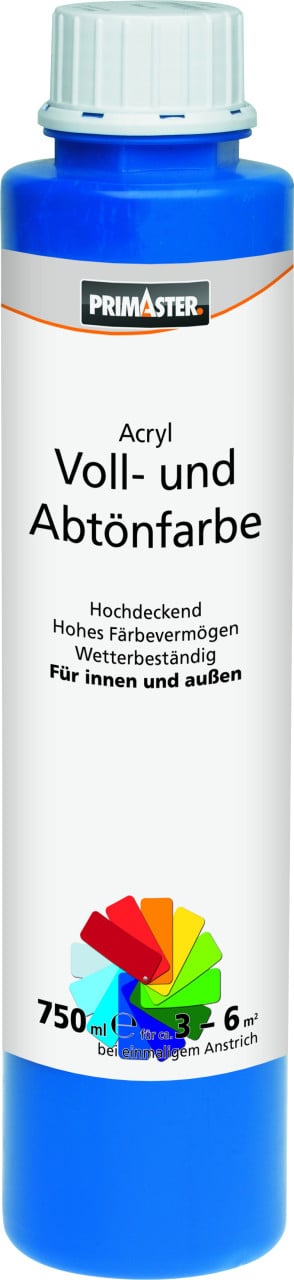 Primaster Voll- und Abtönfarbe 750 ml gelb matt Primaster Voll- und Abtönfarbe 750 ml gelb matt von Primaster