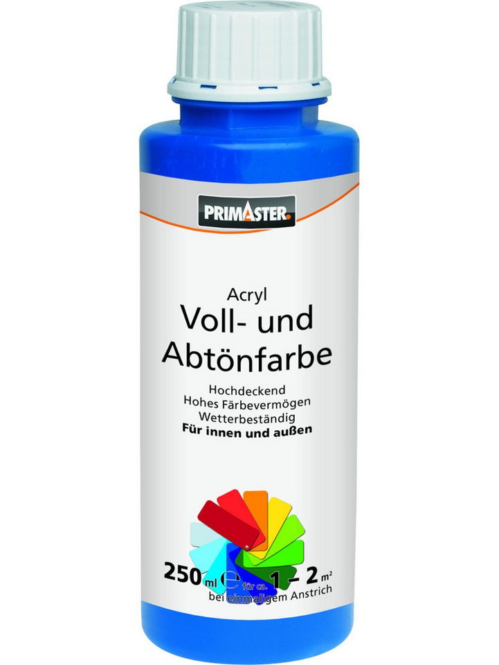Primaster Vollton- und Abtönfarbe Primaster Voll- und Abtönfarbe 250 ml ultramarin von Primaster