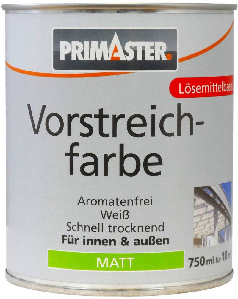 Primaster Vorstreichfarbe 750 ml weiß matt von Primaster