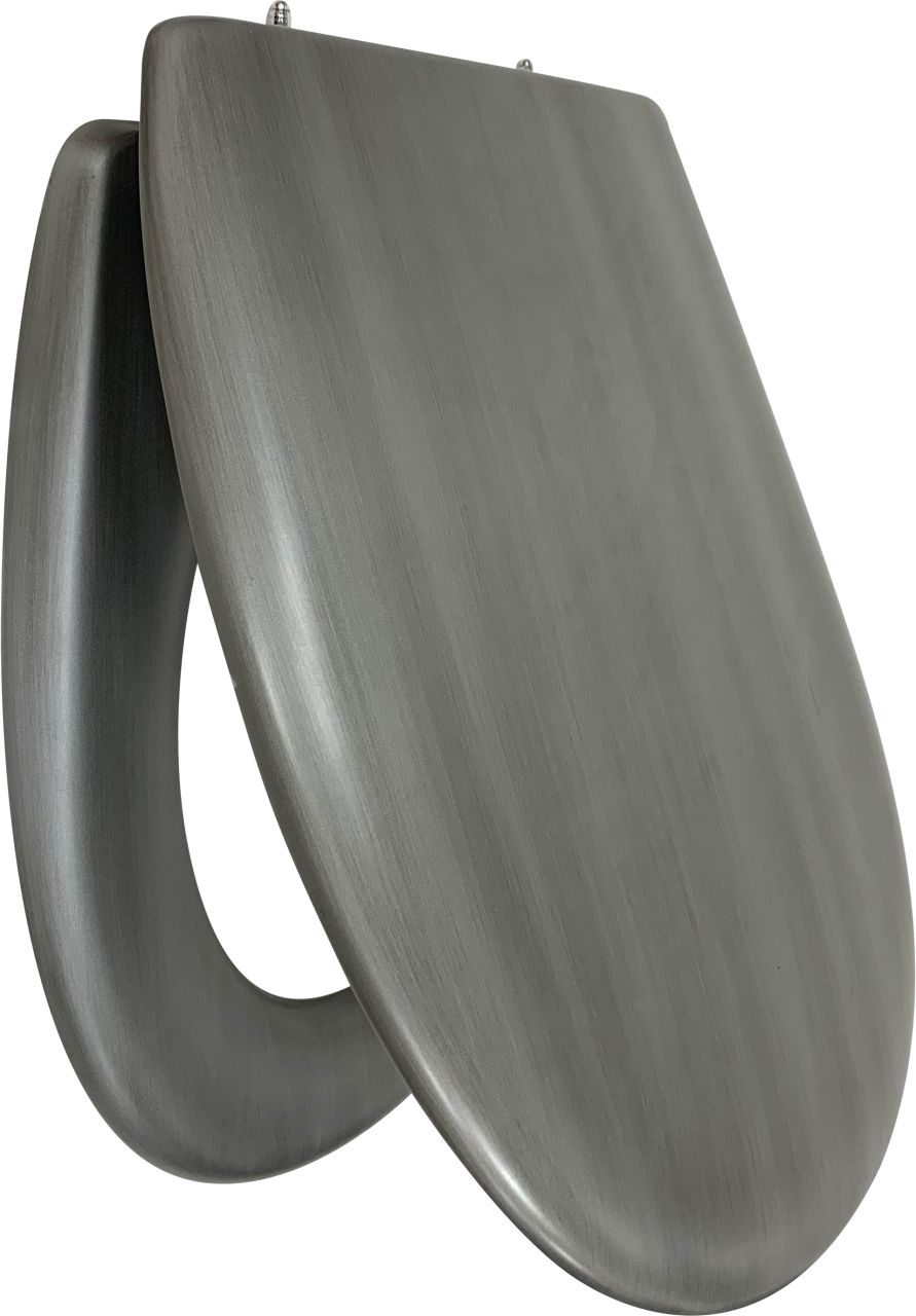 Primaster WC-Sitz mit Absenkautomatik Metallic grau Primaster WC-Sitz mit Absenkautomatik Metallic grau von Primaster