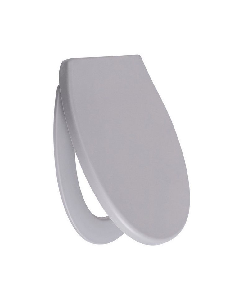 Primaster WC-Sitz Primaster WC-Deckel mit Absenkautomatik Taupe matt, Absenkautomatik Edelstahlscharniere von Primaster
