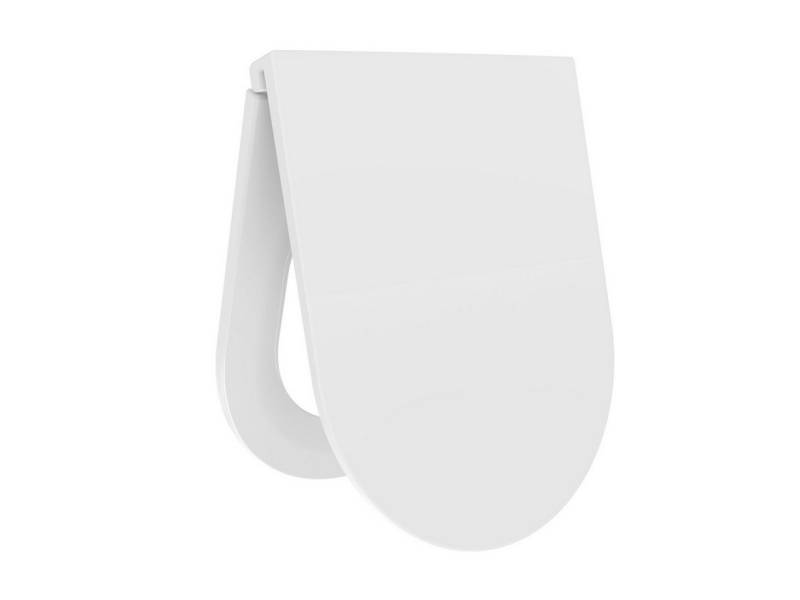 Primaster WC-Sitz Primaster WC-Sitz mit Absenkautomatik Leros weiß, Abnehmbar Absenkautomatik Kunststoffscharniere von Primaster