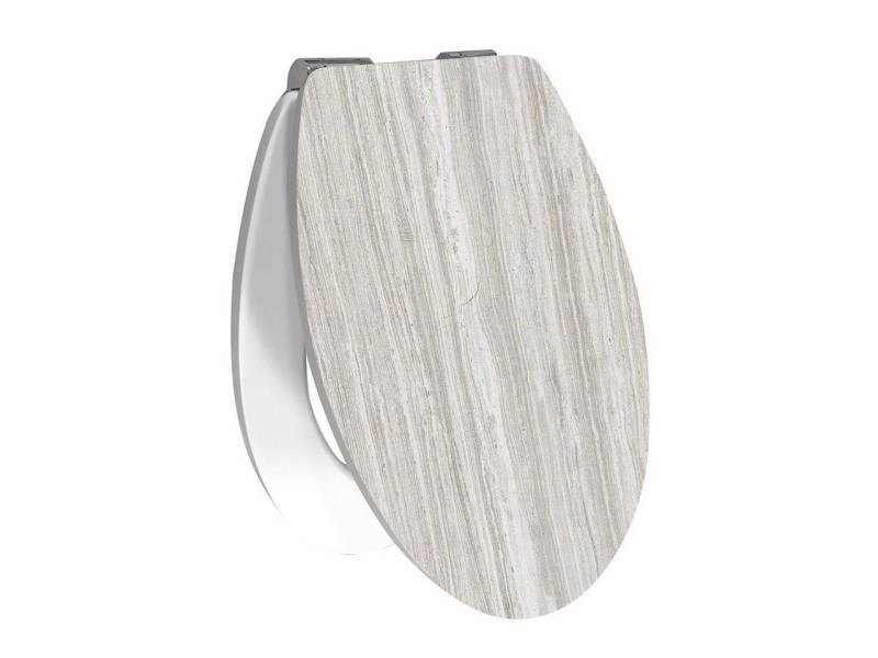 Primaster WC-Sitz Primaster WC-Sitz mit Absenkautomatik White Wood, Abnehmbar Absenkautomatik Edelstahlscharniere Primaster WC-Sitz Primaster WC-Sitz mit Absenkautomatik White Wood, Abnehmbar Absenkautomatik Edelstahlscharniere von Primaster