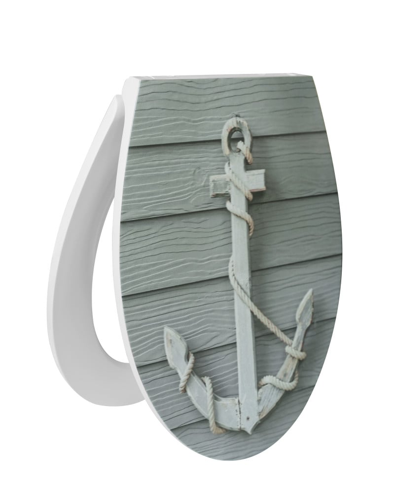 Primaster WC-Sitz mit Absenkautomatik Anker weiß Primaster WC-Sitz mit Absenkautomatik Anker weiß von Primaster