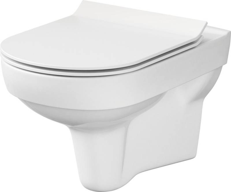 Primaster Tiefspül-WC Primaster Wand WC spülrandlos Klea Tiefspüler weiß Primaster Tiefspül-WC Primaster Wand WC spülrandlos Klea Tiefspüler weiß von Primaster