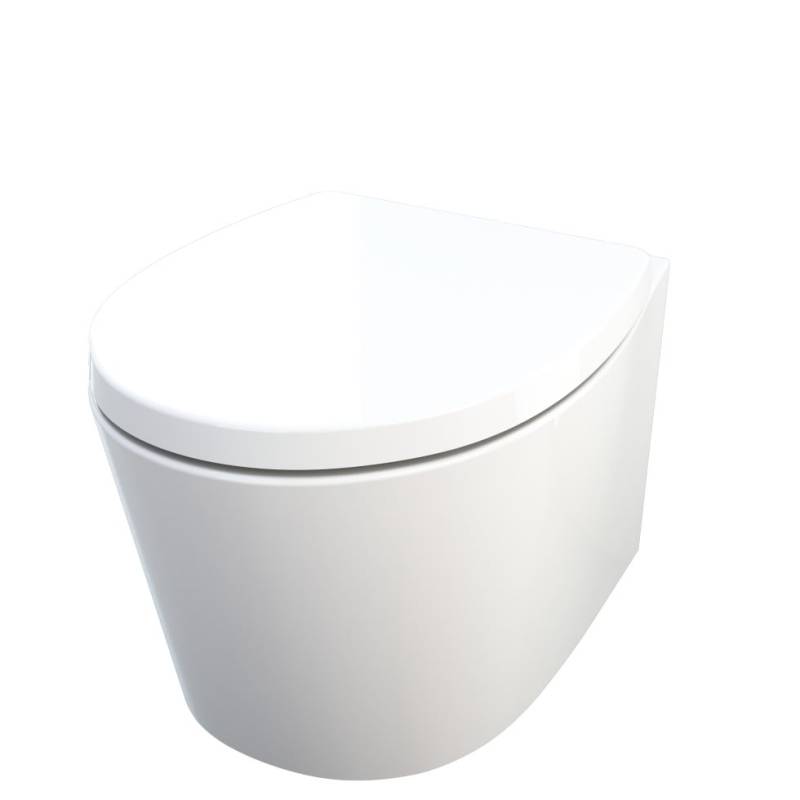 Primaster Wand WC spülrandlos Lorsa Tiefspüler weiß inkl. WC Sitz Primaster Wand WC spülrandlos Lorsa Tiefspüler weiß inkl. WC Sitz von Primaster