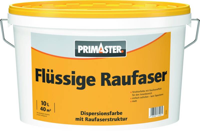 Primaster Wandfarbe Primaster Flüssige Raufaser 10 L weiß matt Primaster Wandfarbe Primaster Flüssige Raufaser 10 L weiß matt von Primaster
