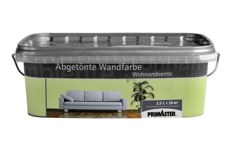 Primaster Wandfarbe Primaster Wandfarbe Wohnambiente 2,5 L apfelgrün Primaster Wandfarbe Primaster Wandfarbe Wohnambiente 2,5 L apfelgrün von Primaster