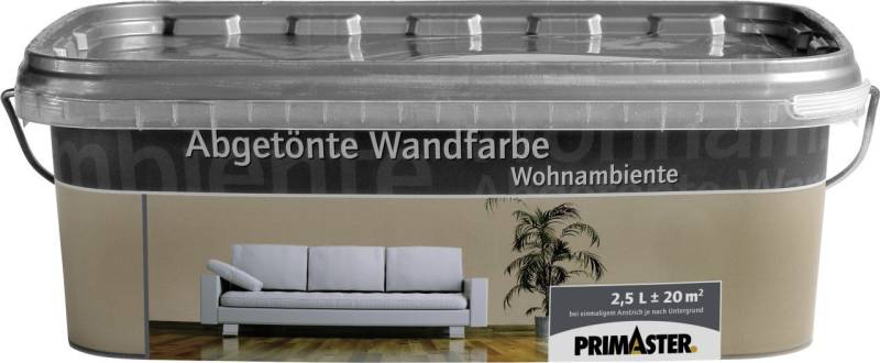 Primaster Wandfarbe Primaster Wandfarbe Wohnambiente 2,5 L kakao von Primaster