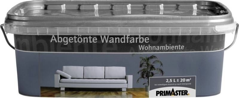 Primaster Wandfarbe Primaster Wandfarbe Wohnambiente 2,5 L lavagrau von Primaster
