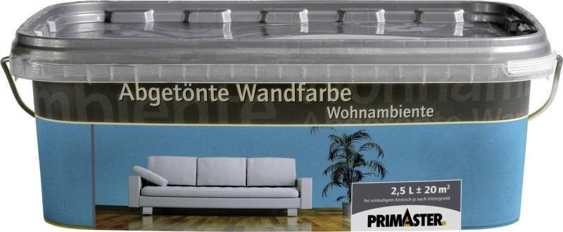 Primaster Wandfarbe Primaster Wandfarbe Wohnambiente 2,5 L petrol von Primaster