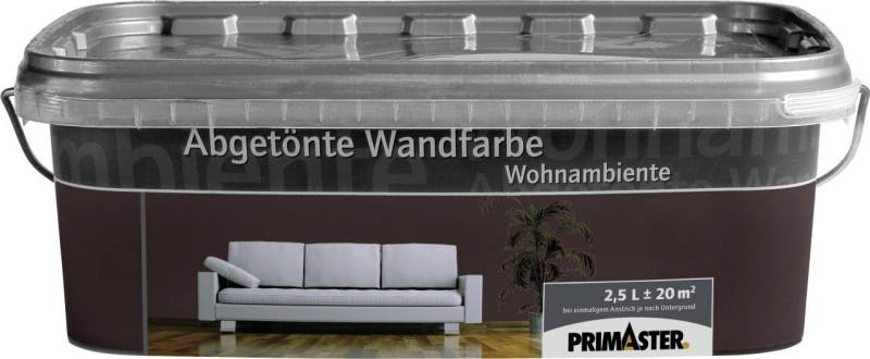 Primaster Wandfarbe Primaster Wandfarbe Wohnambiente 2,5L espresso Primaster Wandfarbe Primaster Wandfarbe Wohnambiente 2,5L espresso von Primaster