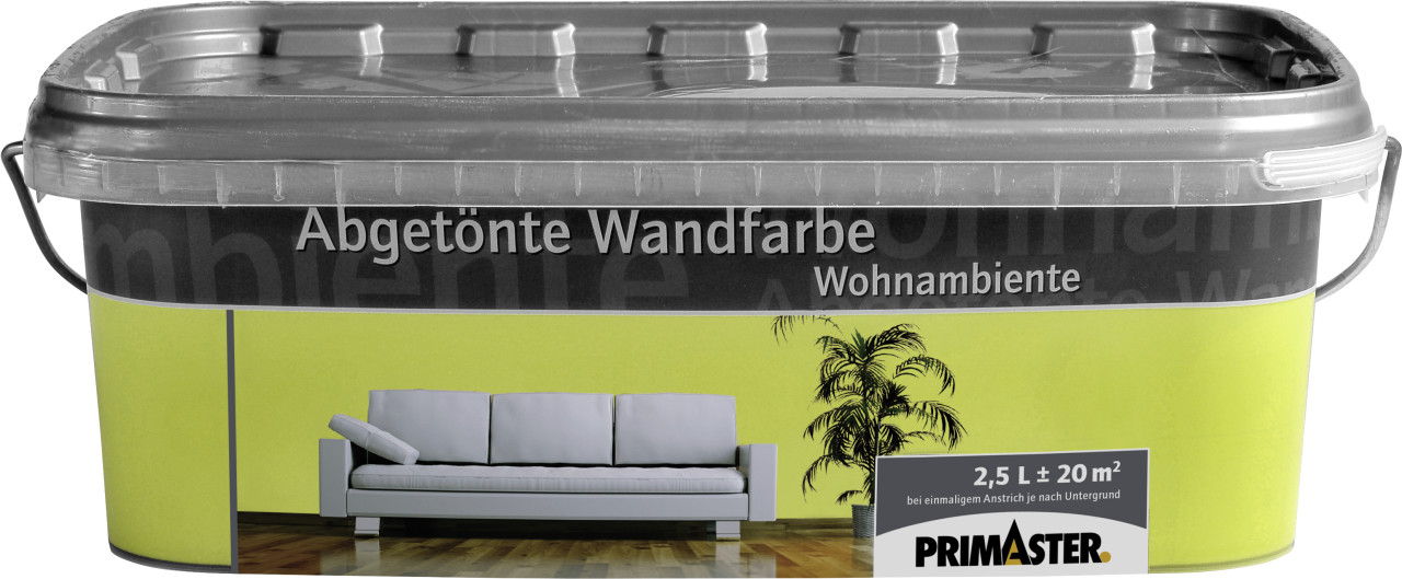 Primaster Wandfarbe Wohnambiente 2,5 L kaktus von Primaster