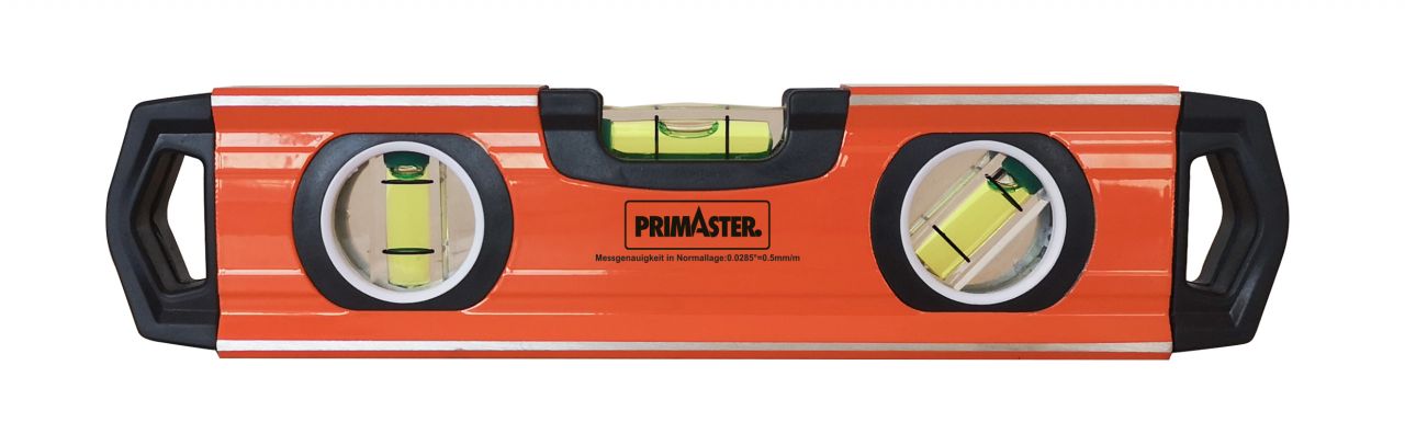 Primaster Alu-Wasserwaage 23 cm mit Aufhängevorrichtung von Primaster