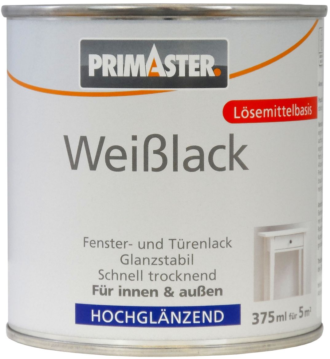 Primaster Weißlack 375 ml hochglänzend von Primaster