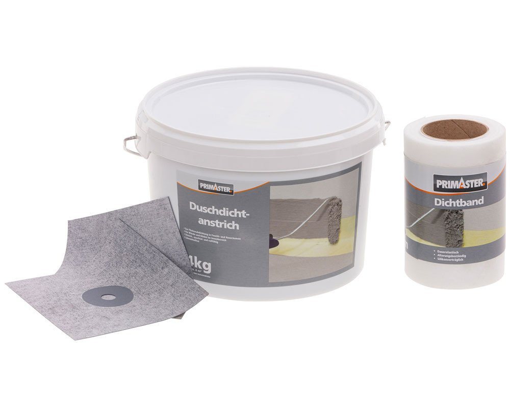 Primaster Bodenfliese Primaster Duschdicht-Set, Blei, Grau Primaster Bodenfliese Primaster Duschdicht-Set, Blei, Grau von Primaster
