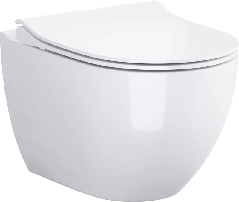 Primaster Wand WC spülrandlos Pandora Tiefspüler weiß inkl. WC Sitz Primaster Wand WC spülrandlos Pandora Tiefspüler weiß inkl. WC Sitz von Primaster