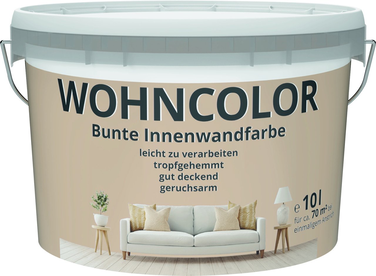 Wohncolor Wandfarbe kaffeezauber 10 L von Primaster