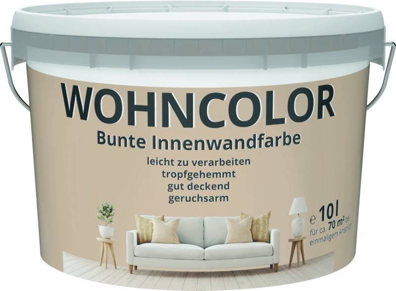 Wohncolor Wandfarbe kaffeezauber 10 L von Primaster