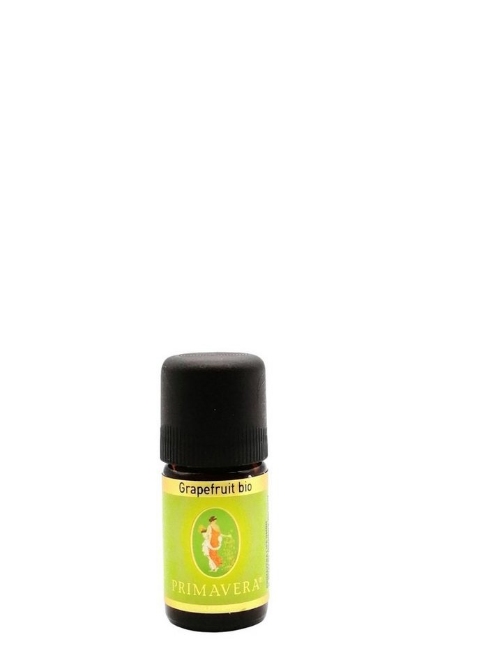 Primavera Life GmbH Duftöl GRAPEFRUIT ÖL ätherisch kbA, 5 ml, Grapefruit-Duft von Primavera Life GmbH