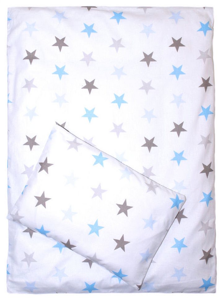Babybettwäsche Kinderwagenset Baby Bettwäsche für Kinderwagen Bezüge Decke Kissen, Primawela, 2 teilig von Primawela