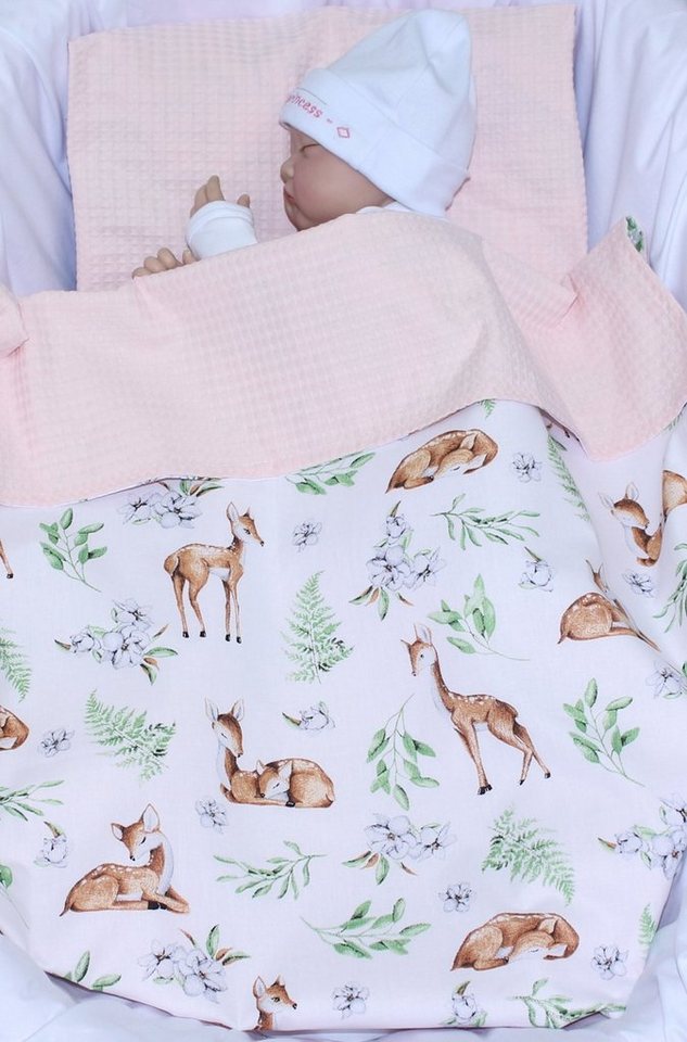 Babydecke Babydecke Waffelpiqué Baumwolle Kuscheldecke Kinderwagendecke, Primawela Babydecke Babydecke Waffelpiqué Baumwolle Kuscheldecke Kinderwagendecke, Primawela von Primawela