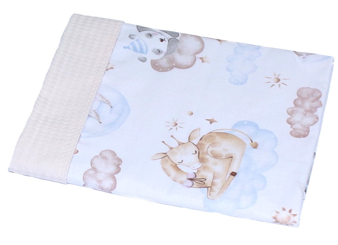 Babydecke Waffelpiqué Baumwolle Kuscheldecke Kinderwagendecke, Primawela von Primawela