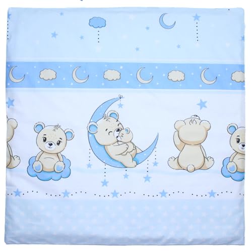 Deko Kissenbezug für Baby Kind Bezug für Kissen 80x80 cm D31 von Primawela