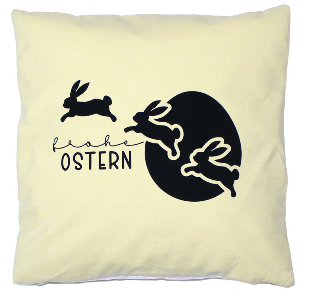 Kissenbezug Kissenbezug Ostern Kissenhülle Hase Frohe Ostern Bezug Osternkissen, Primawela von Primawela