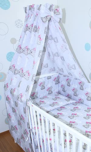 Primawela Babybett Himmel Vollstoff - Girl Bärchen - für Baby Bett Vollstoffhimmel Baumwolle Primawela Babybett Himmel Vollstoff - Girl Bärchen - für Baby Bett Vollstoffhimmel Baumwolle von Primawela
