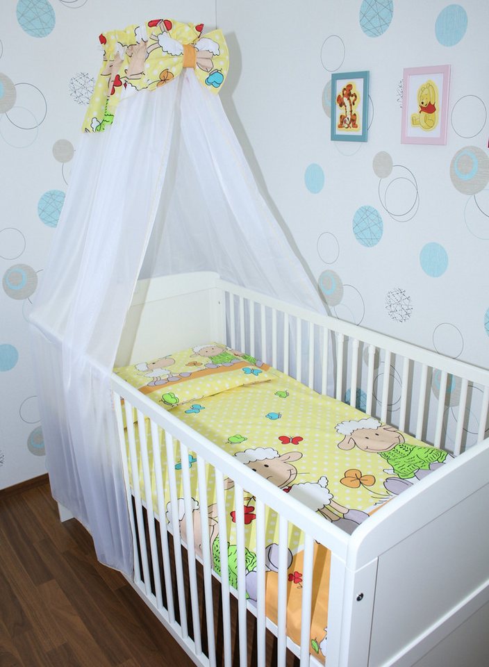 Primawela Babybettwäsche Bettset mit Bettwäsche Chiffon Baby Kinder, 5 teilig Primawela Babybettwäsche Bettset mit Bettwäsche Chiffon Baby Kinder, 5 teilig von Primawela