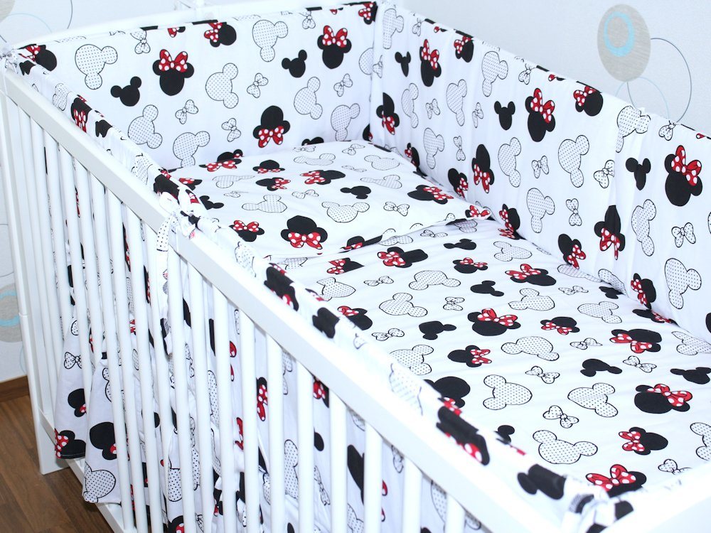 Primawela Bettnestchen Nestchen 420 cm Bettumrandung Baby Bett Kinder Nest Kopfumrandung von Primawela