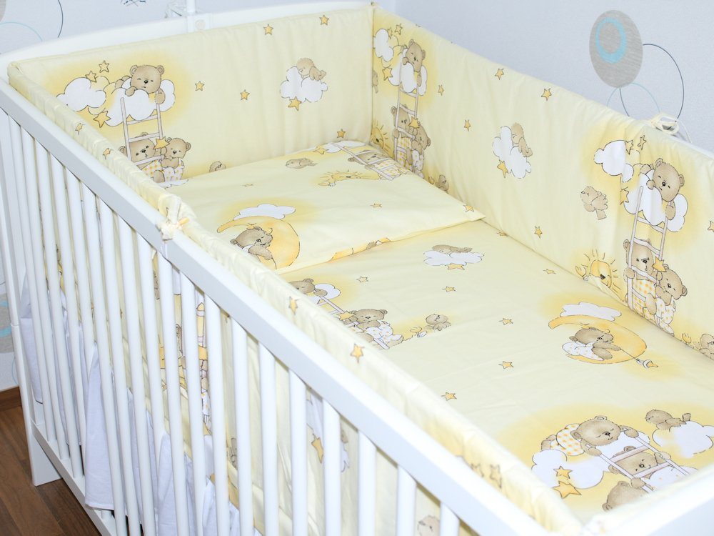 Primawela Bettnestchen Nestchen 420 cm Bettumrandung Baby Bett Kinder Nest Kopfumrandung von Primawela