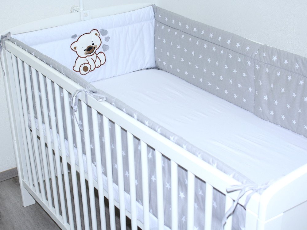 Primawela Bettnestchen Nestchen Applikation 420 cm Bettumrandung Baby Bett Kinder Kopfschutz Primawela Bettnestchen Nestchen Applikation 420 cm Bettumrandung Baby Bett Kinder Kopfschutz von Primawela