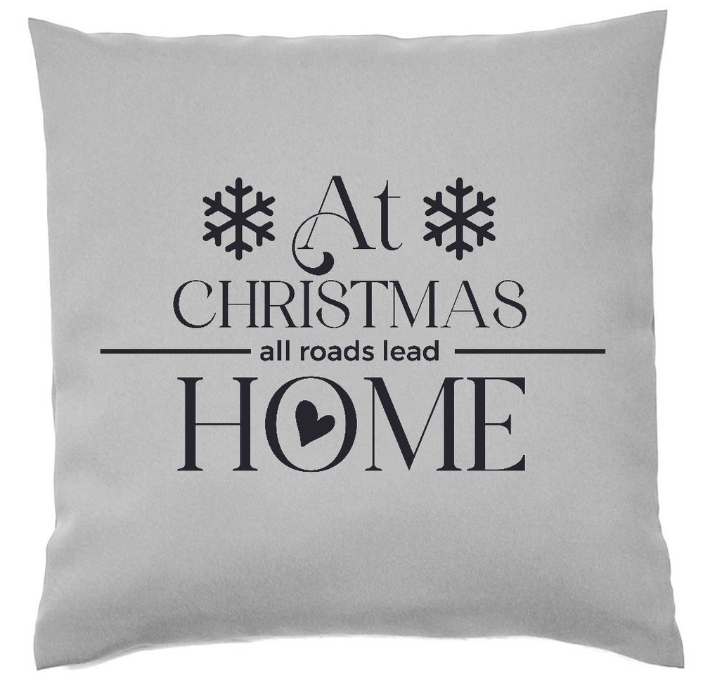 Primawela Kissenbezug Weihnachten minimalistisch Christmas Modern Schlicht Minimalistisch, Christmas Winter Weihnachten Bordo Grün Weiß von Primawela