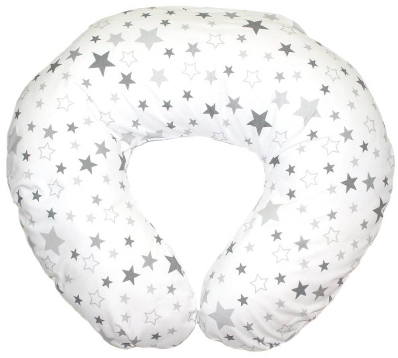 Primawela Stillkissen Baby Lagerungskissen inkl. Bezug Baumwolle von Primawela