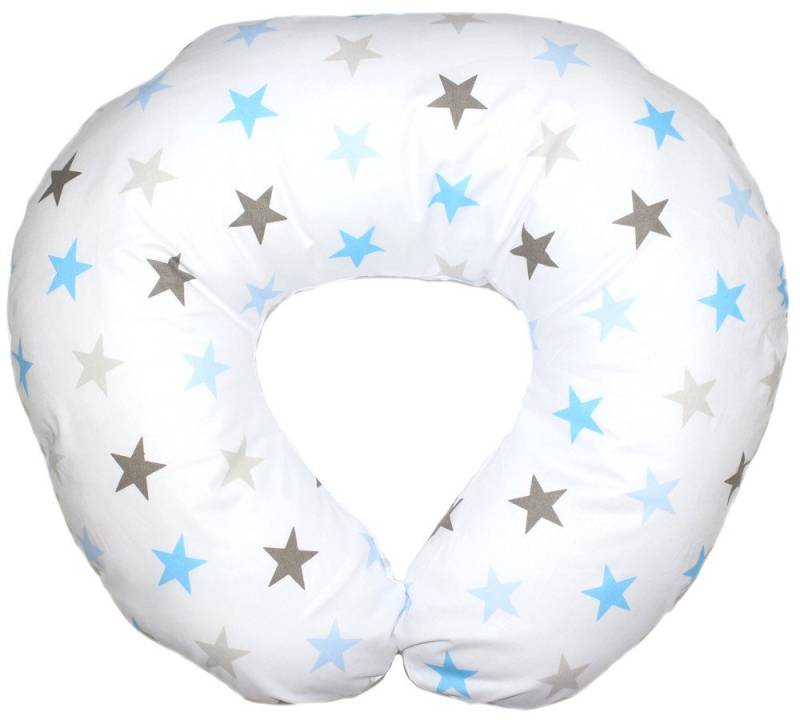 Primawela Stillkissen Baby Lagerungskissen inkl. Bezug Baumwolle von Primawela