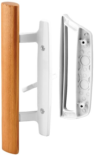 PRIME-LINE C 1204 Sliding Door Handleset Schiebetürgriffe, Weiss/opulenter Garten, 3-15/16 in von Prime-Line