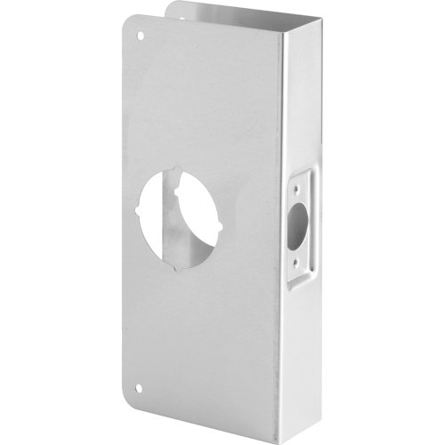 PRIME-LINE U 9551 Lock, Stainless Steel – Fits 1-3/4, 2-3/8” Backset, Reinforce & Repair Wood/Metal Doors Add Extra Security to Your Home, Helps Prevent Forced Entry von Prime-Line