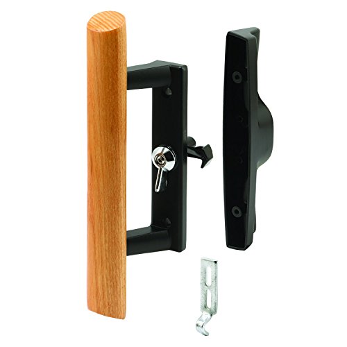 Prime-Line Products C 1107 Sliding Door Handle Set, Wood Pull, Aluminum Diecast, Painted Black, Viking by Products von Prime-Line