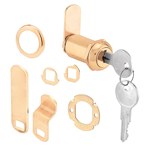 Prime-Line Products U 9953 Cam Lock, 1-3/8", Brass von Defender Security