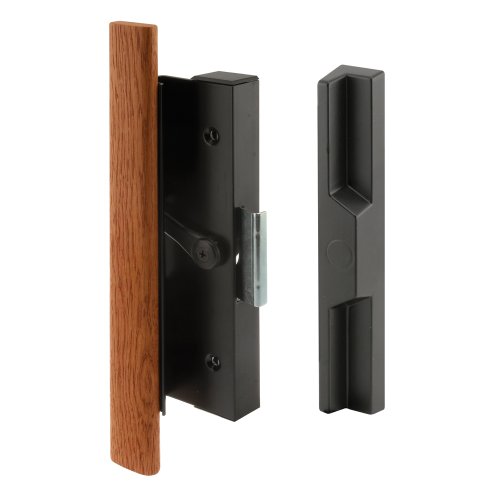 prime-line C 1126 Schiebetür Klammer Stil Griff-Set, 4–15/16 In., Holz Griff, extrudiertem Aluminium, schwarz, 1 Stück prime-line C 1126 Schiebetür Klammer Stil Griff-Set, 4–15/16 In., Holz Griff, extrudiertem Aluminium, schwarz, 1 Stück von Prime-Line