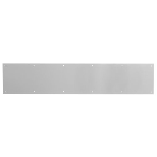 prime-line Produkte J 4702 Tür Kick Plate, 1/32 x 86,4 x 15,2 cm, Satin Aluminium von Prime-Line