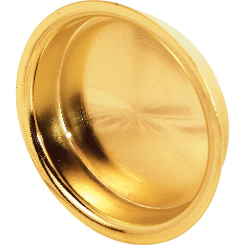 prime-line Produkte N 6699 Schrank Tür Pull Griff, 2–1/8 rund, Messing vergoldet, (2 Stück) von Prime-Line
