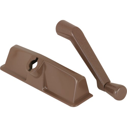 PRIME-LINE TH 24000 Entry Gard Th24000 Dual Arm Crank Handle 5-1/4 in L 1-1/8 in W, Plastic, Bronze von Prime-Line